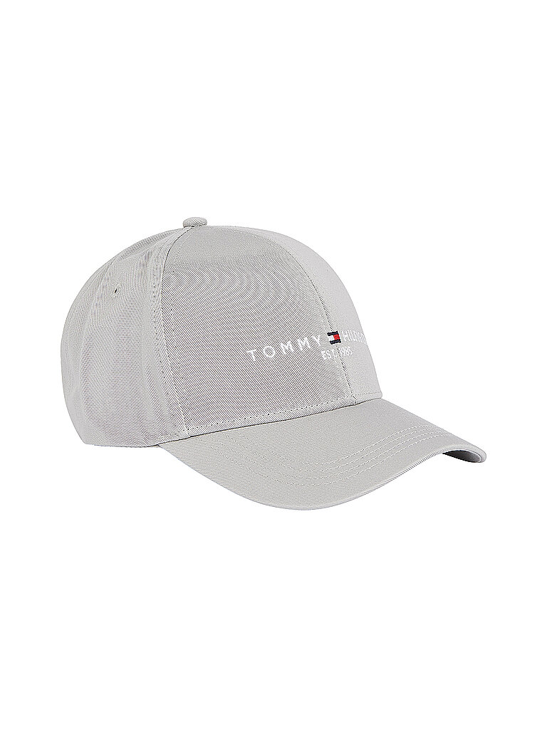 TOMMY HILFIGER Kappe TH Established grau